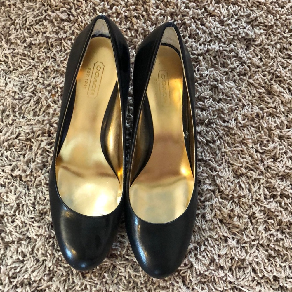 Coach heels (black pumps)